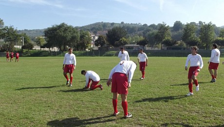 Perugia Ancona 0-2 il riscaldamento